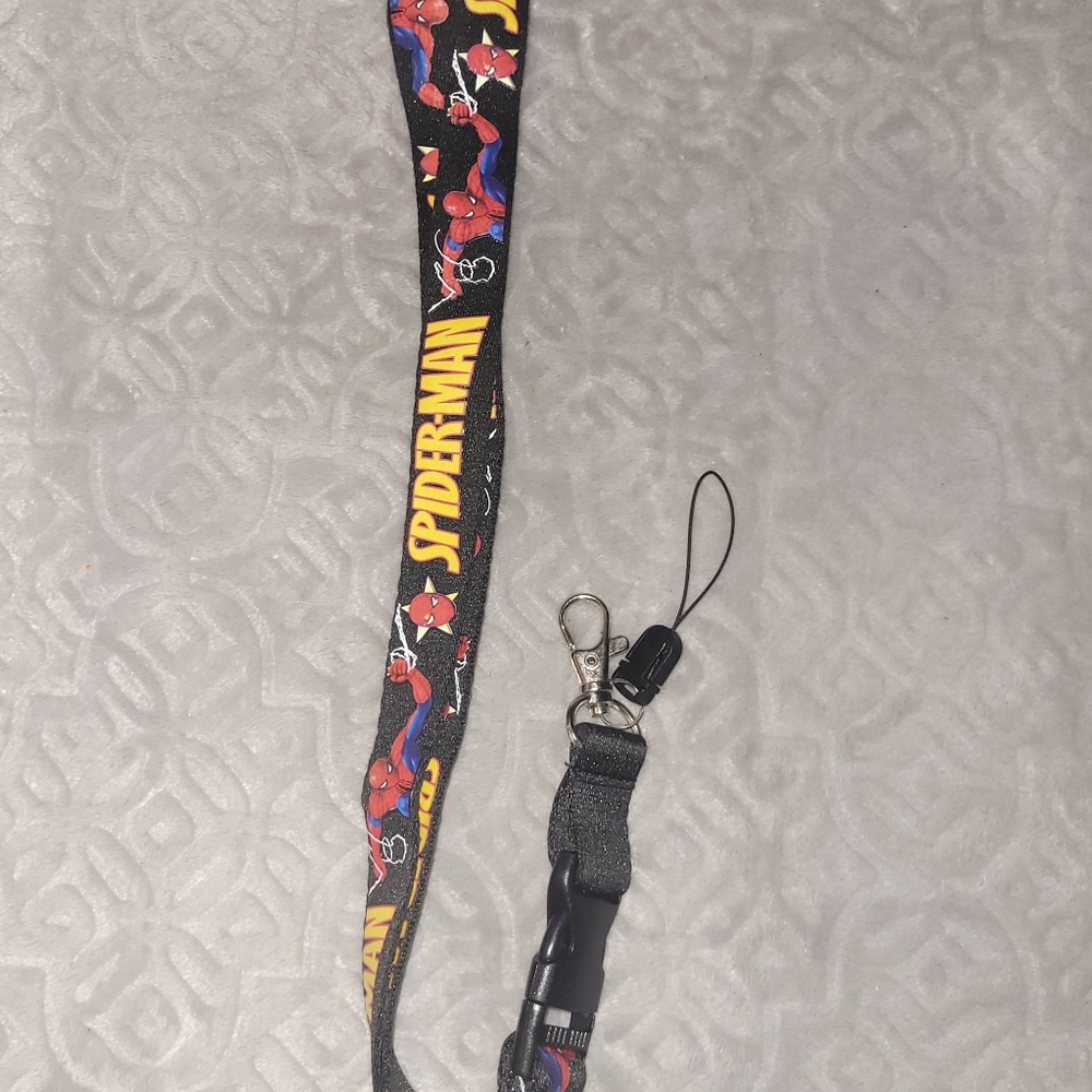 2 Piece DC MARVEL Comic Lanyard Keychain Set - Picture 5 of 9